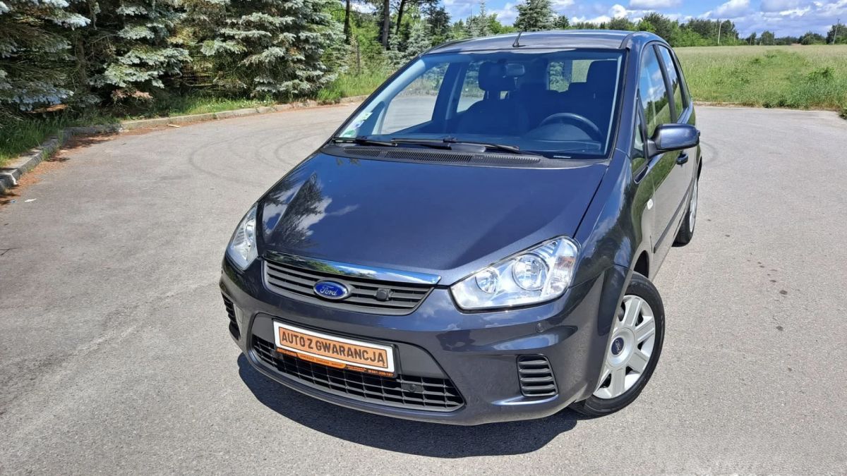 Ford C-MAX C Max I 1.8 KLIMA, CZUJNIKI PRZÓD+TYŁ, ŚLICZNY,LIFT