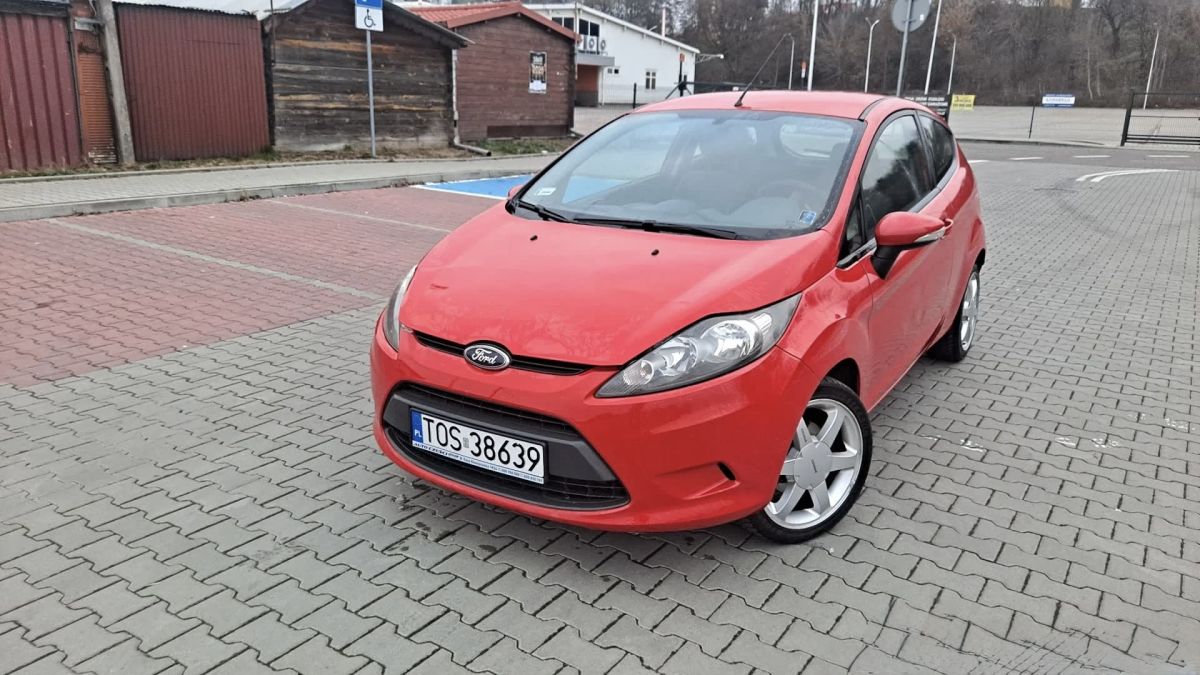 Ford Fiesta Mk7 1.2 KLIMA, Kamera cofania! Kamera nagrywania!