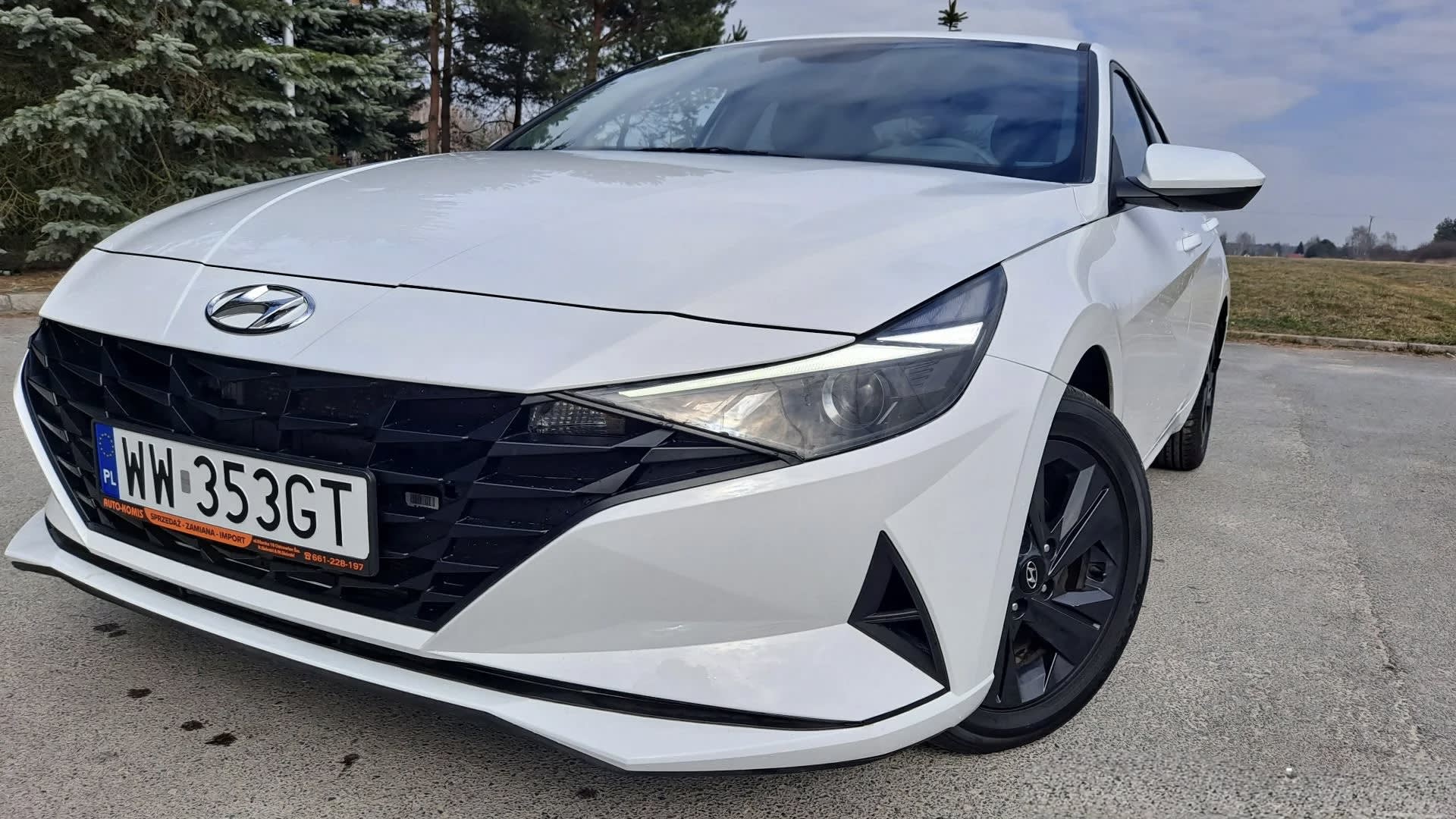Zdjęcie 2 – Hyundai Elantra VII 1.6 HYBRYDA, PIĘKNA ,KAMERA