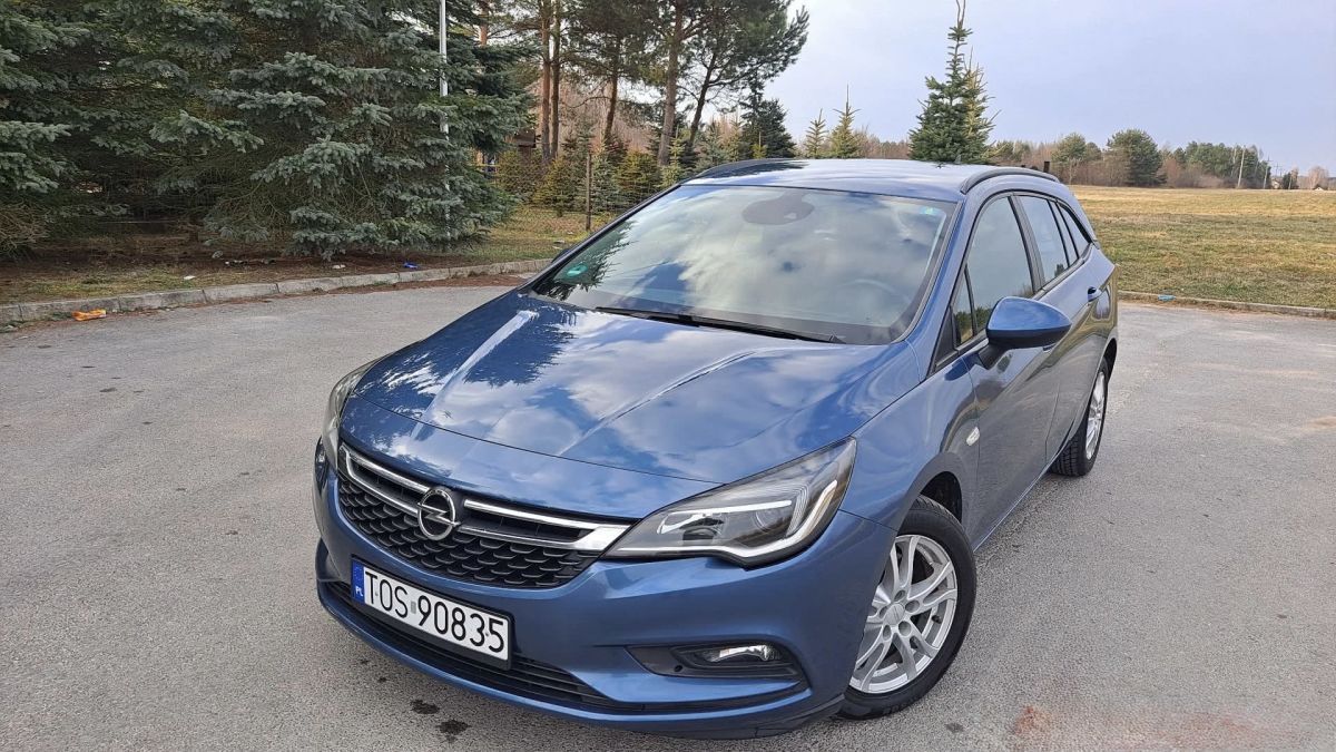 Opel Astra K 1.6 NAVIGACJA! KLIMATYZACJA 2STREFOWA! PODGRZEWANA KIEROWNICA!